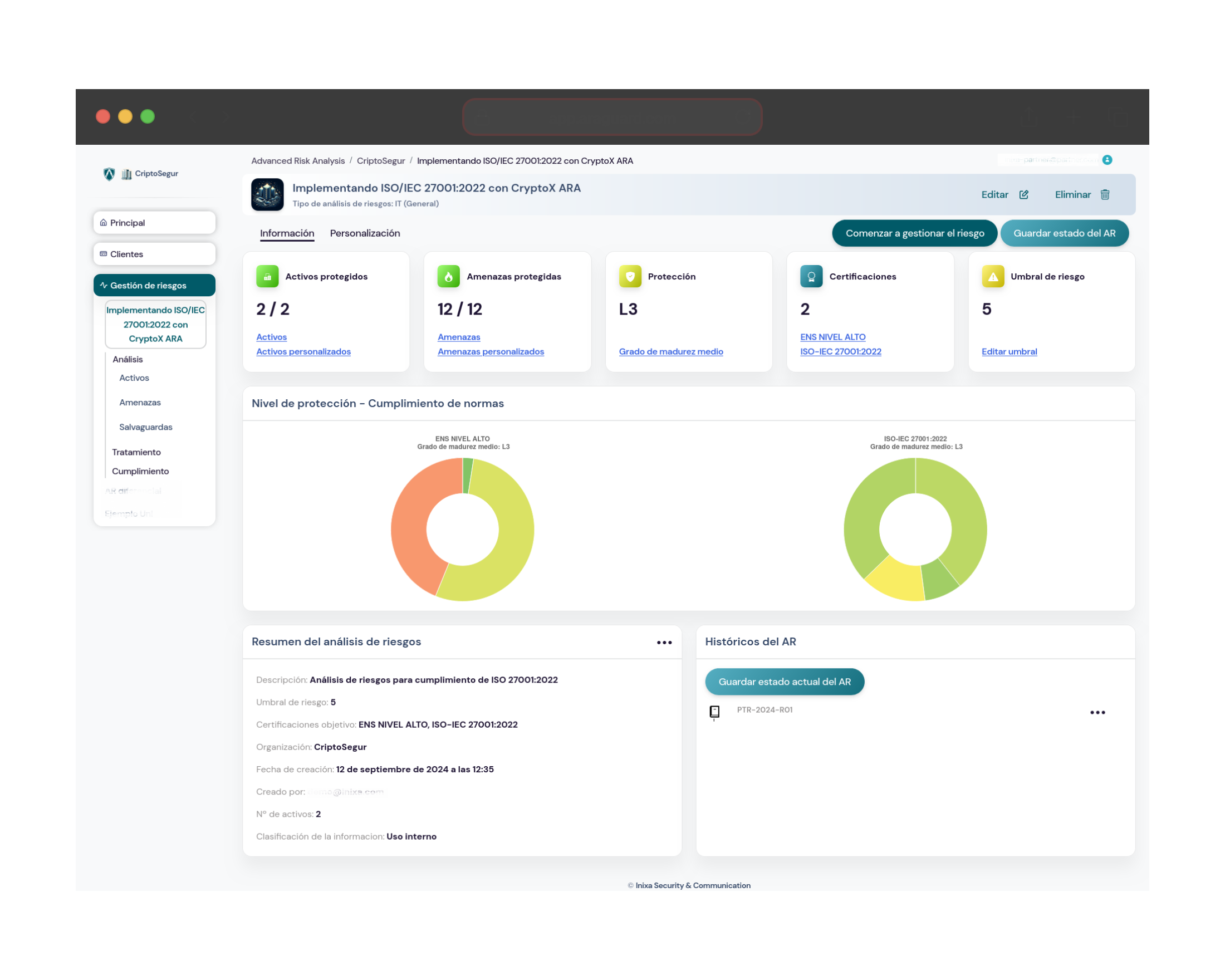 CryptoX ARA Dashboard